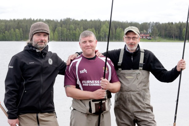 Flugfisketävling Långnäs fiske spöm  Svensbyfjärden Lillpiteälven